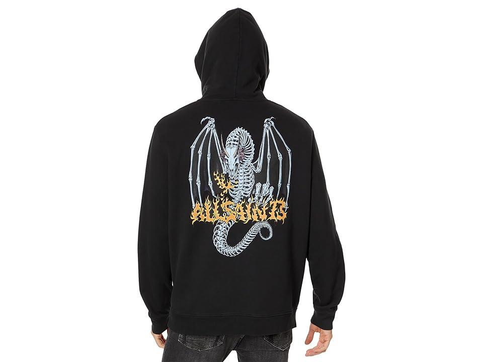 AllSaints Dragonskull Oth Hoodie Men's Sweatshirt Product Image