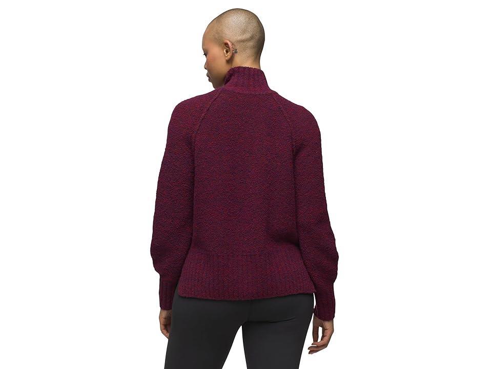 Prana Blazing Star Sweater (Mulberry) Women's Clothing Product Image