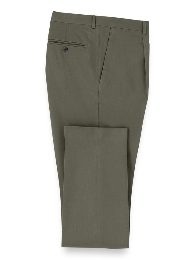 Wool Single Pleated Pants Product Image