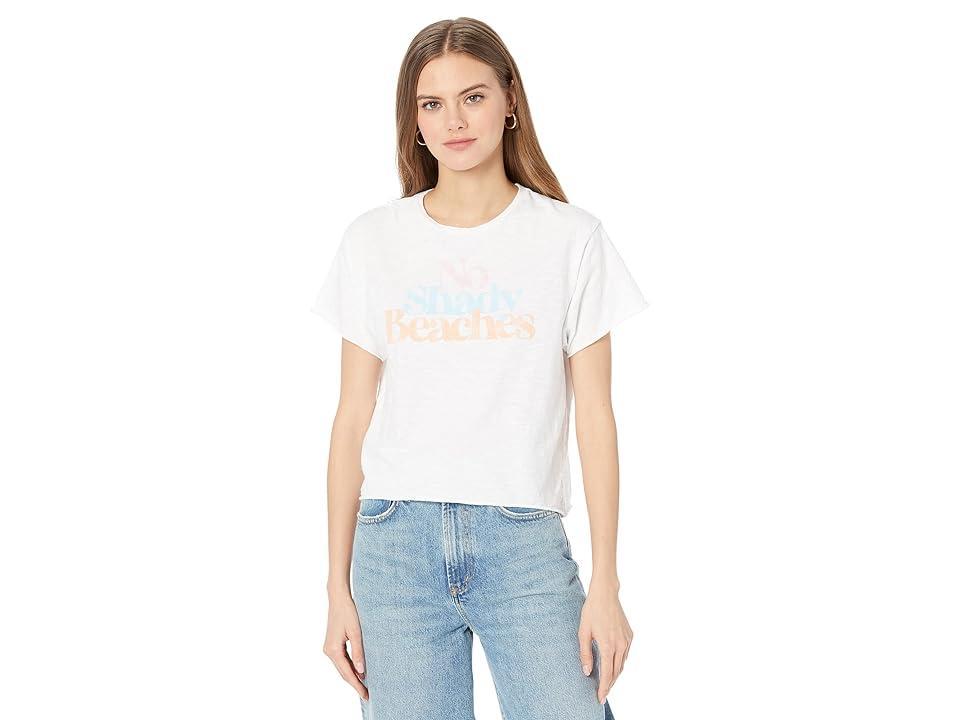 The Original Retro Brand No Shady Beaches Tee Women's Clothing Product Image