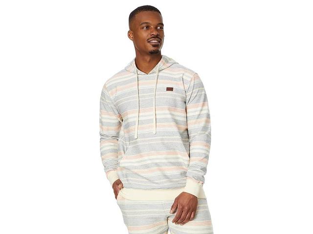 O'Neill Bavaro Stripe Pullover Hoodie (Cream 1) Men's Clothing Product Image