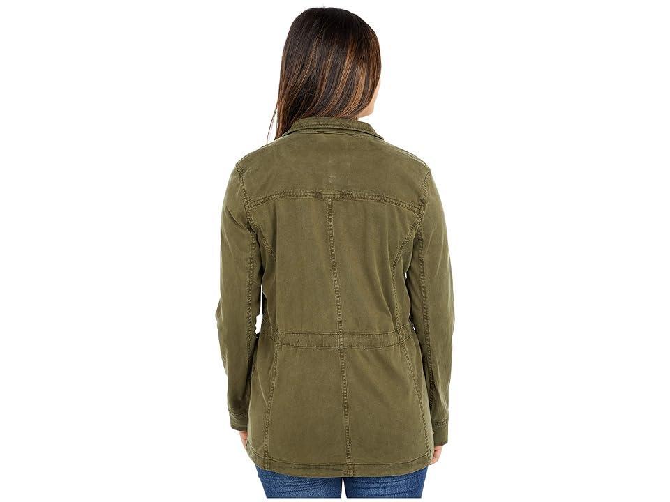 Lucky Brand Utility Jacket (Olive Night) Women's Coat Product Image