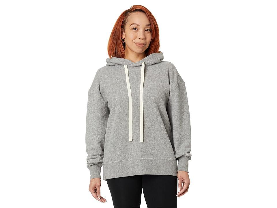 LABEL Go-To Hoodie (Heather Grey) Women's Clothing Product Image