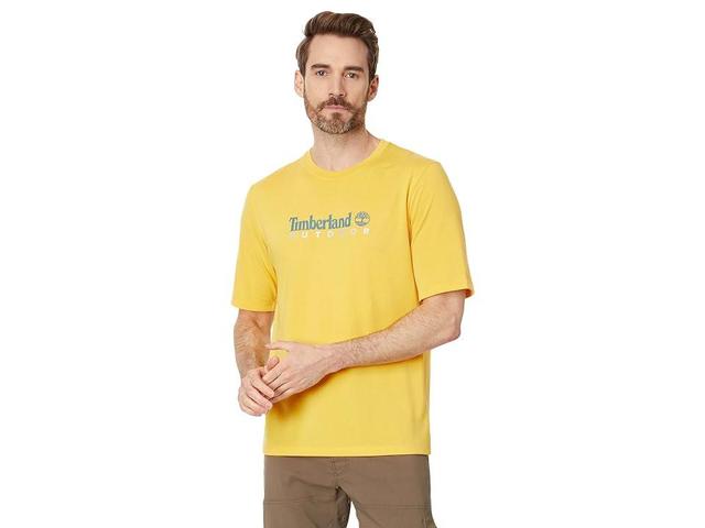 Timberland Anti-UV Printed Tee (Mimosa) Men's T Shirt Product Image