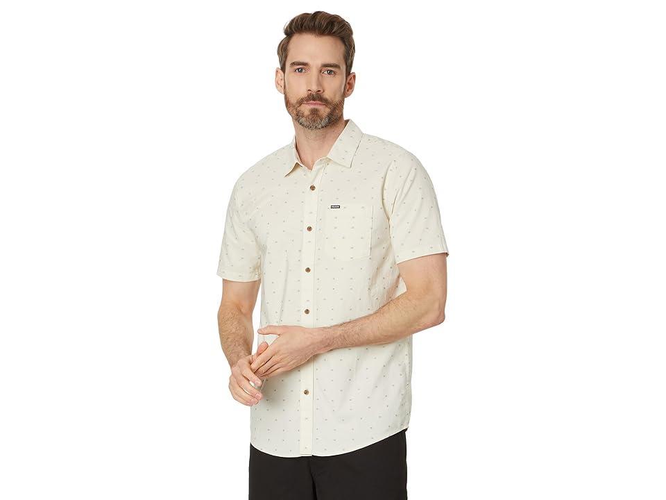 Volcom Crownstone Short Sleeve Woven (Off Men's Clothing Product Image