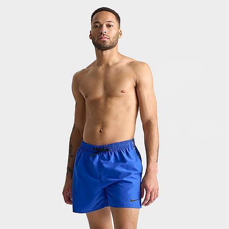 Nike Mens Swim Tape Logo 5 Volley Shorts Product Image