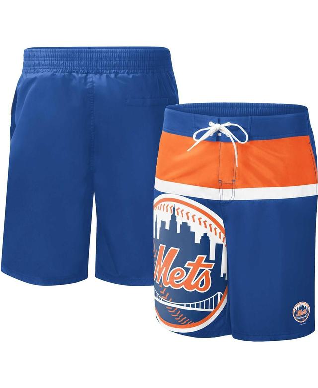 Mens G-iii Sports by Carl Banks Royal New York Mets Sea Wind Swim Shorts Product Image