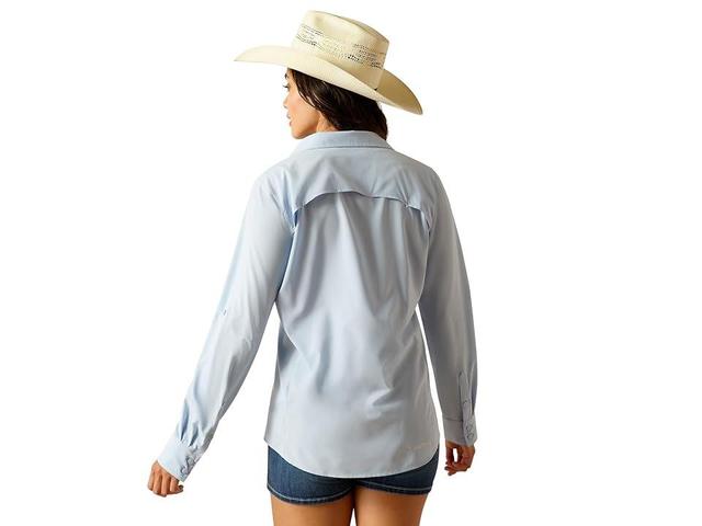 Ariat Venttek Stretch Shirt (Chambray ) Women's Clothing Product Image