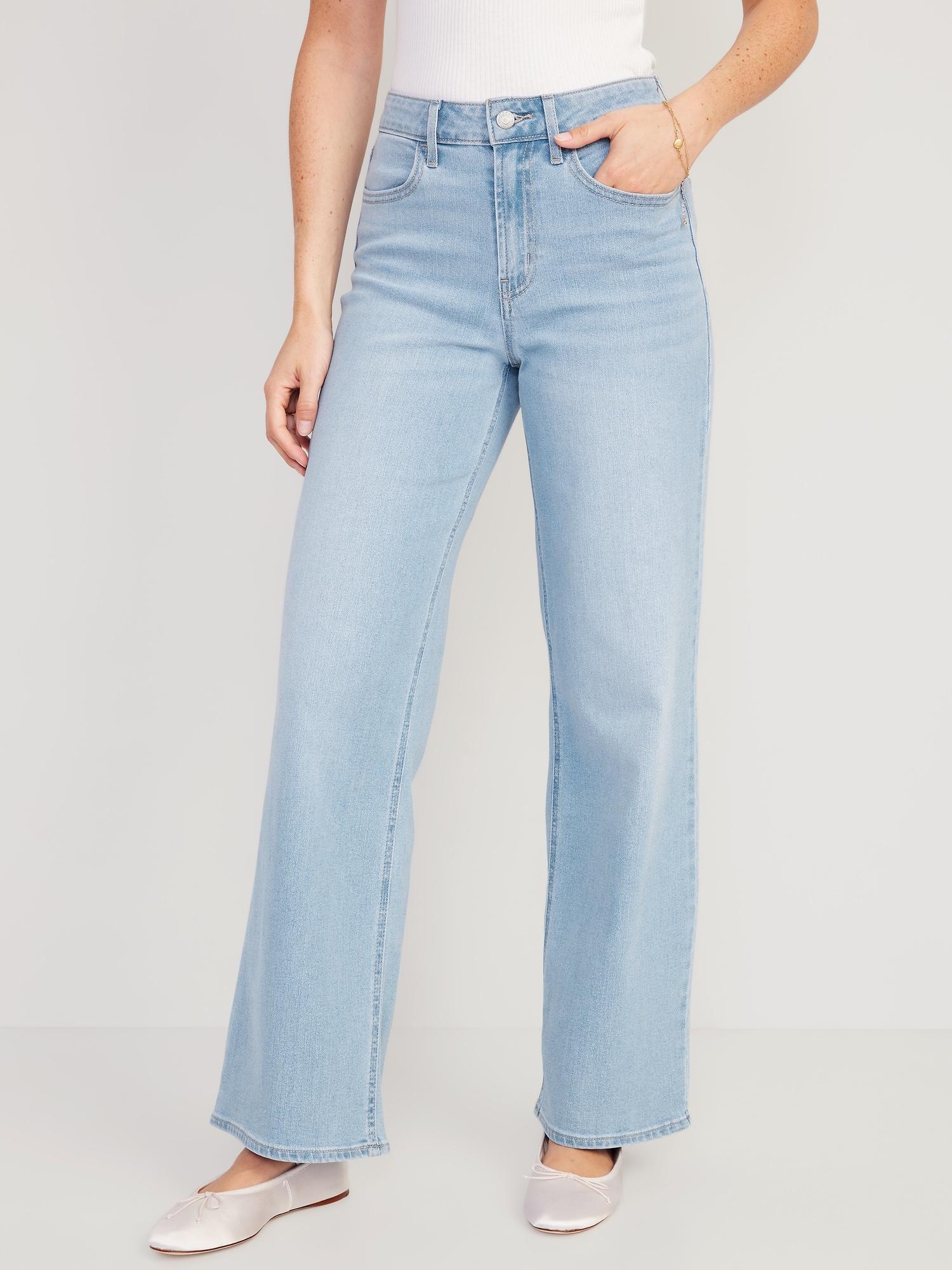 High-Waisted Wow Wide-Leg Jeans for Women product image