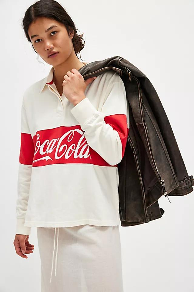 Coca-Cola Stripe Long-Sleeve Tee Product Image