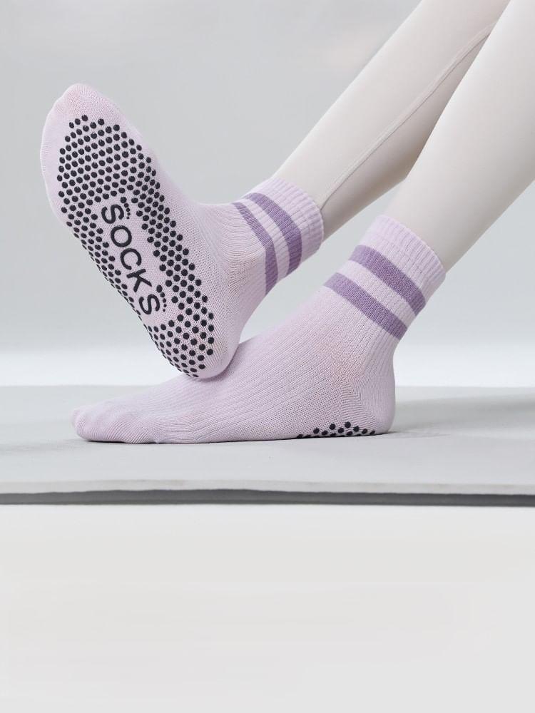 Striped Yoga Socks Product Image