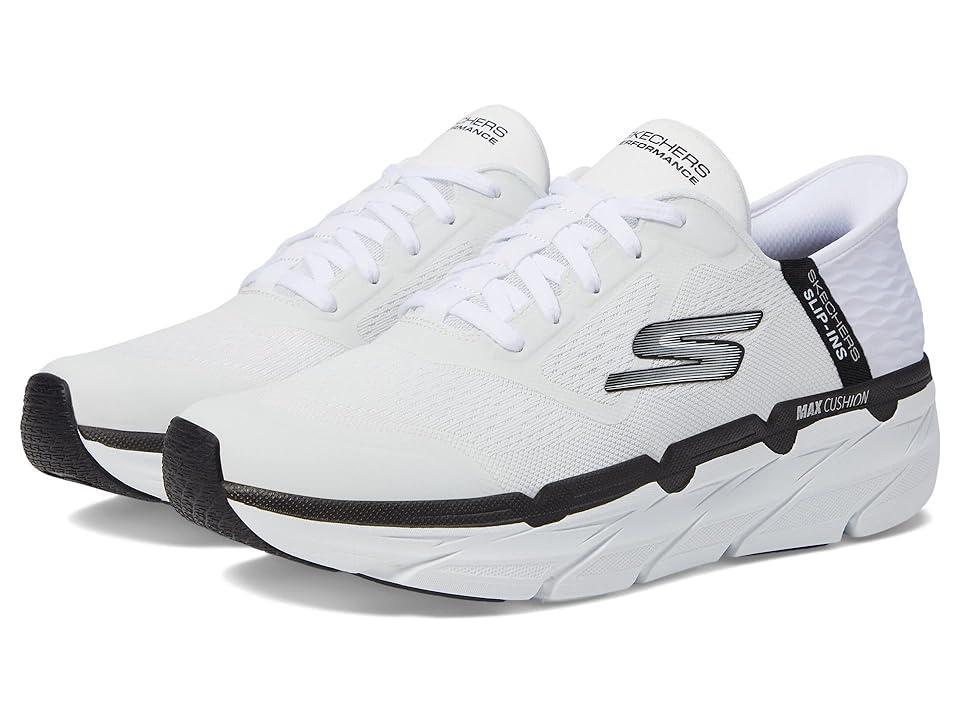 Skechers Mens Slip-Ins- Max Cushioning Premier Slip-On Casual Sneakers from Finish Line - White Product Image