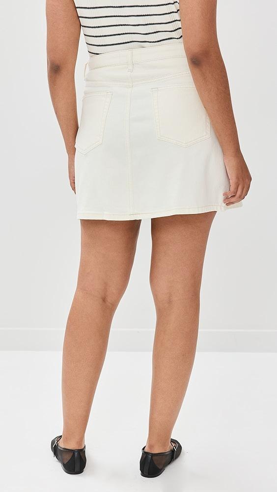 Reformation Lydia High Rise Denim Mini Skirt | Shopbop Product Image