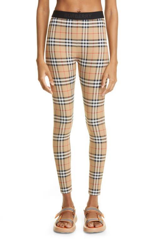 Belvoir Vintage-Check Leggings Product Image