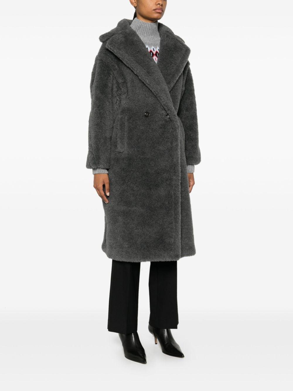 Teddy Icon Coat In Grey Product Image