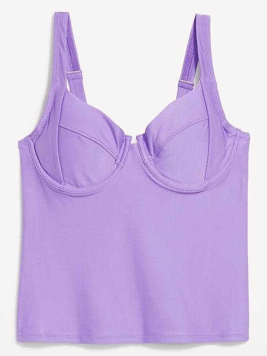 Underwire Tankini Swim Top Product Image