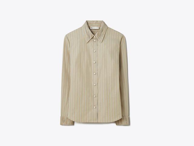 Striped Poplin Shirt Product Image