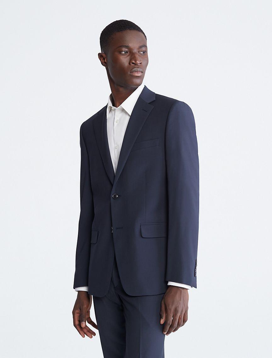 Skinny Fit Navy Suit Jacket Product Image