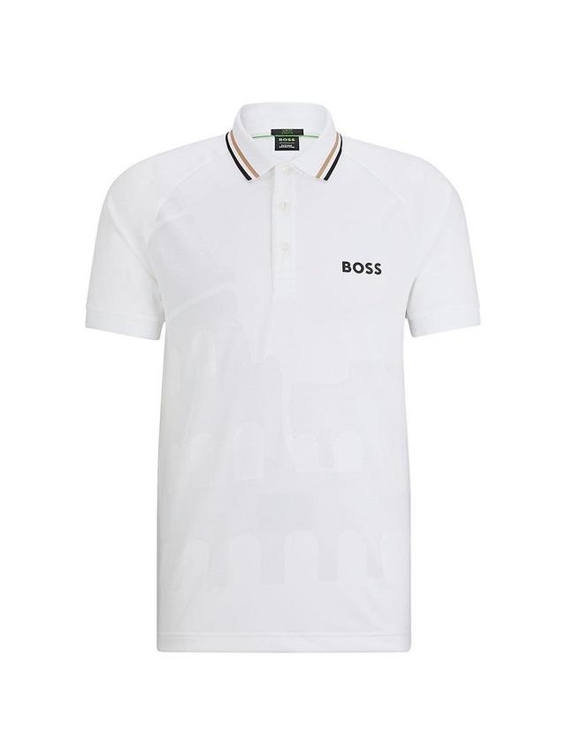 Mens Boss X Matteo Berrettini Slim Fit Polo Shirt Product Image