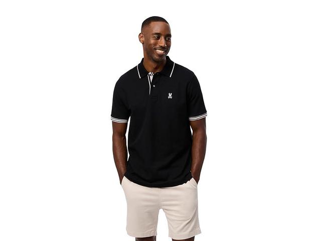 Psycho Bunny Cambridge Pique Polo Men's Short Sleeve Knit Product Image