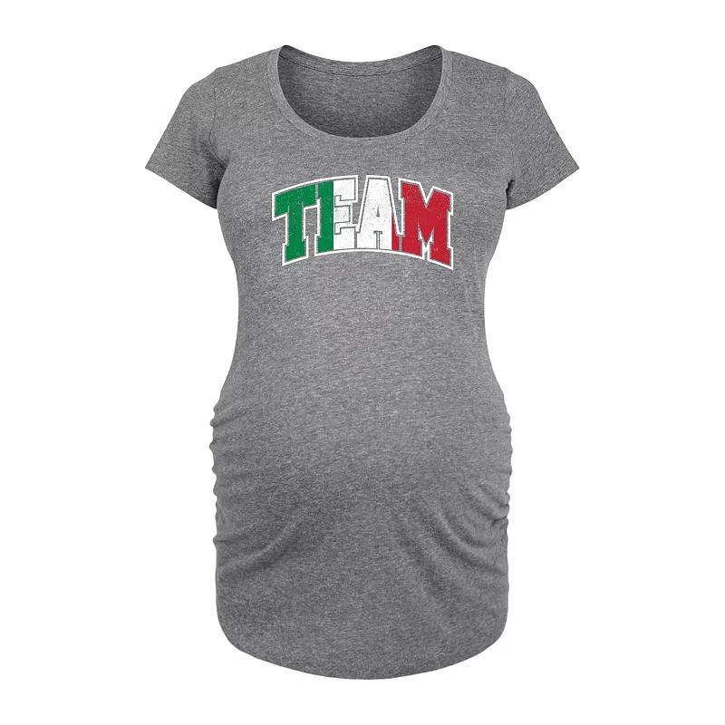 Maternity Team Italy Graphic Tee, Womens Product Image