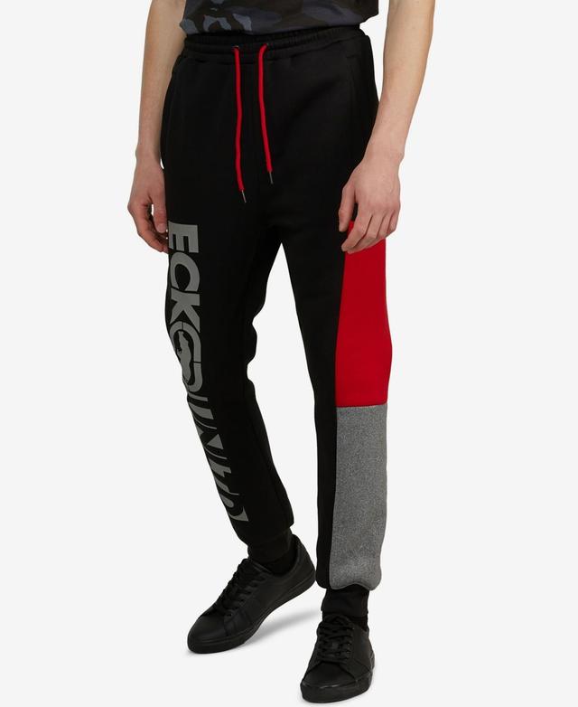 Ecko Unltd Mens Color Block Party Fleece Joggers Product Image