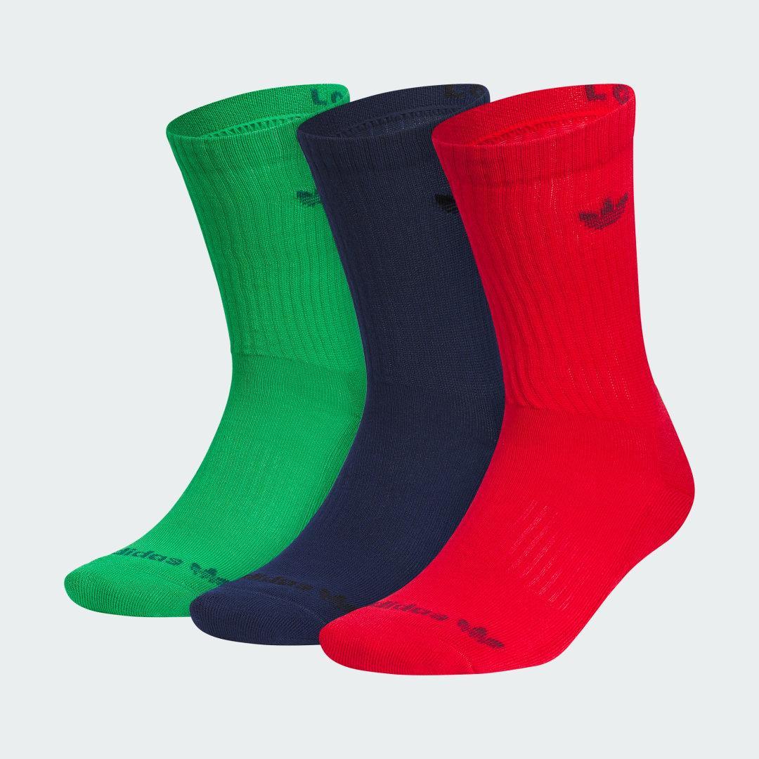 Originals Trefoil 2.0 3-Pack Crew Socks Product Image