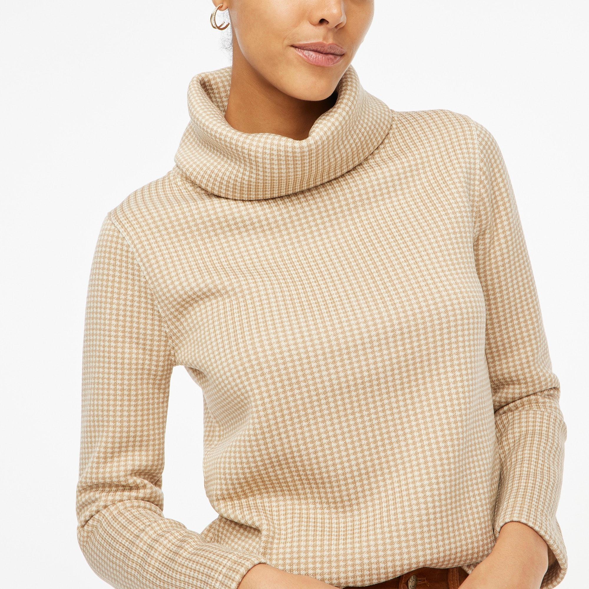 Long-sleeve funnelneck pullover Product Image