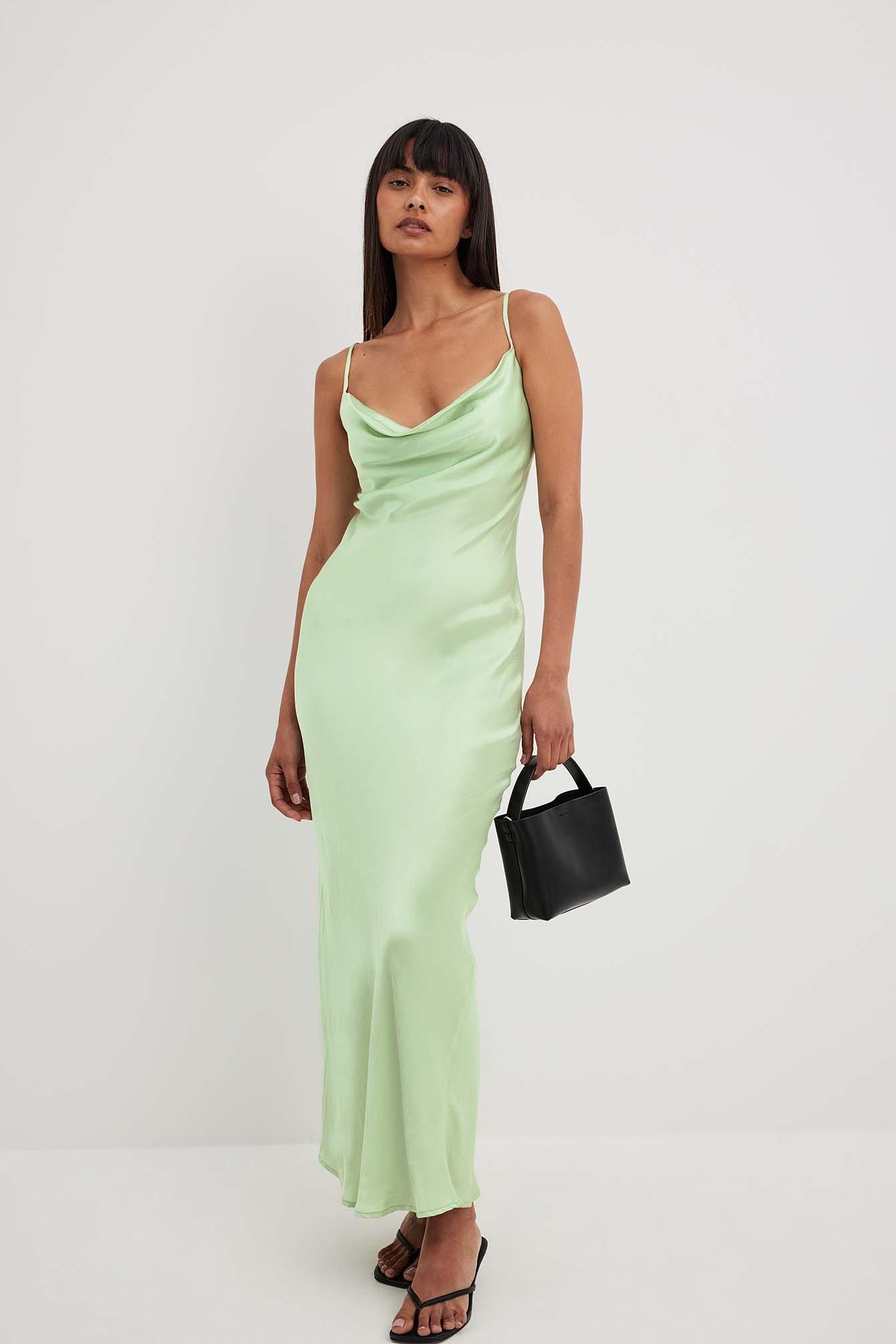 Waterfall Midi Slip Dress Product Image