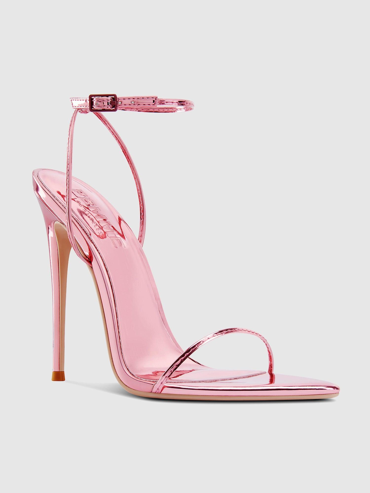 ANDX Sandal - Metallic Pink Product Image