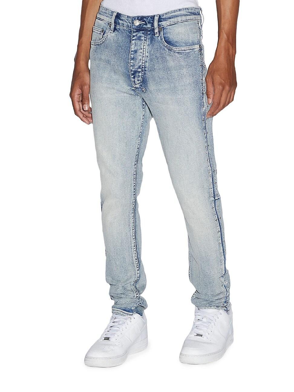 Mens Chitch Punk Metalik Denim Jeans Product Image