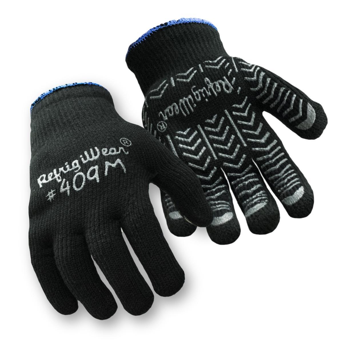 RefrigiWear Mens Palm Coated Herringbone Grip Knit Work Gloves (Pack of 12 Pairs) Product Image