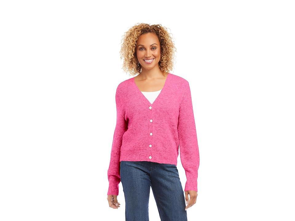 Karen Kane Button-Up Cardigan (Hot ) Women's Sweater product image