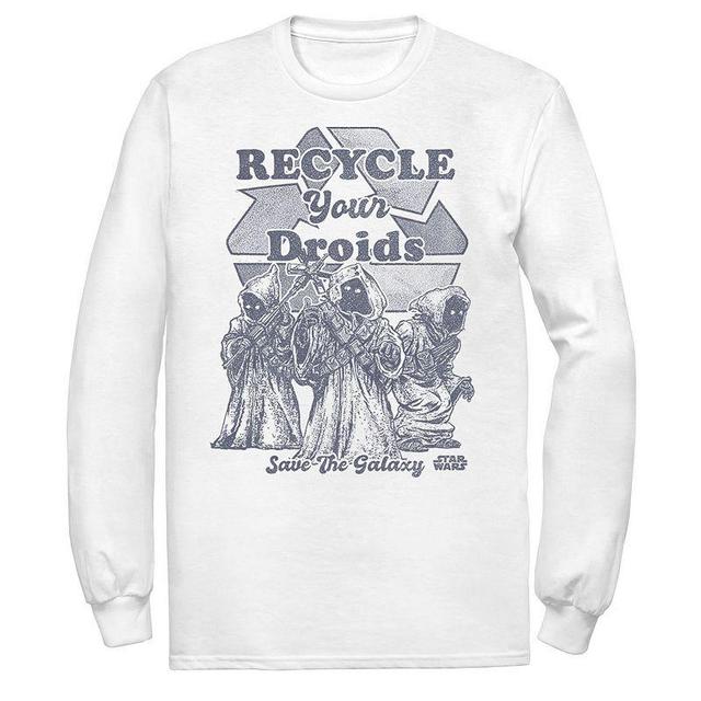 Mens Star Wars Jawas Recycle Your Droids Graphic Tee Product Image