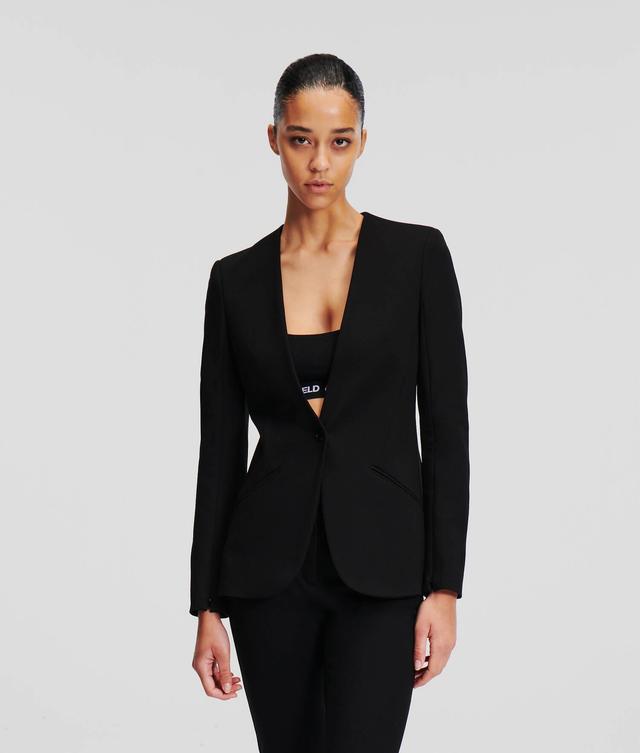 COLLARLESS PUNTO BLAZER Product Image