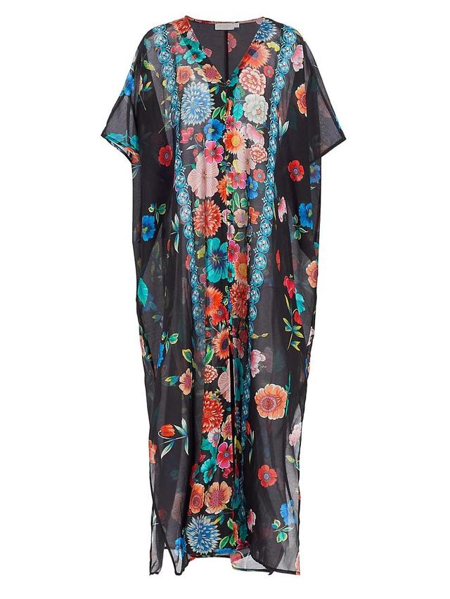 Womens Evening Palace Cotton & Silk Caftan Product Image