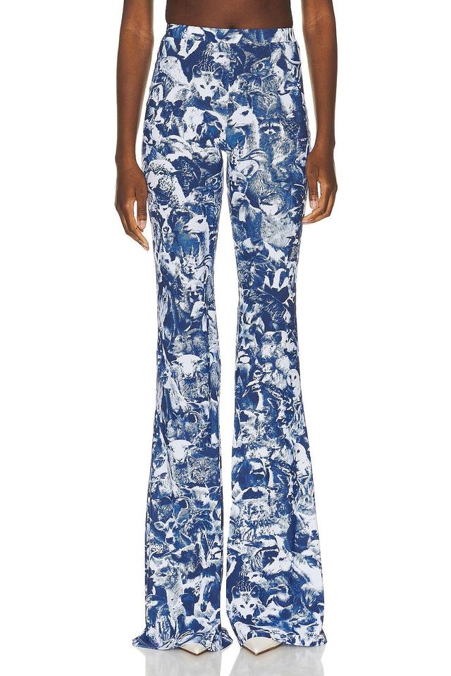 Stella McCartney Animal Crowd Pants Blue. (also in ). Product Image