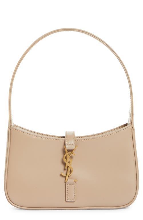 Womens Le 5  7 Mini Hobo in Smooth Leather Product Image