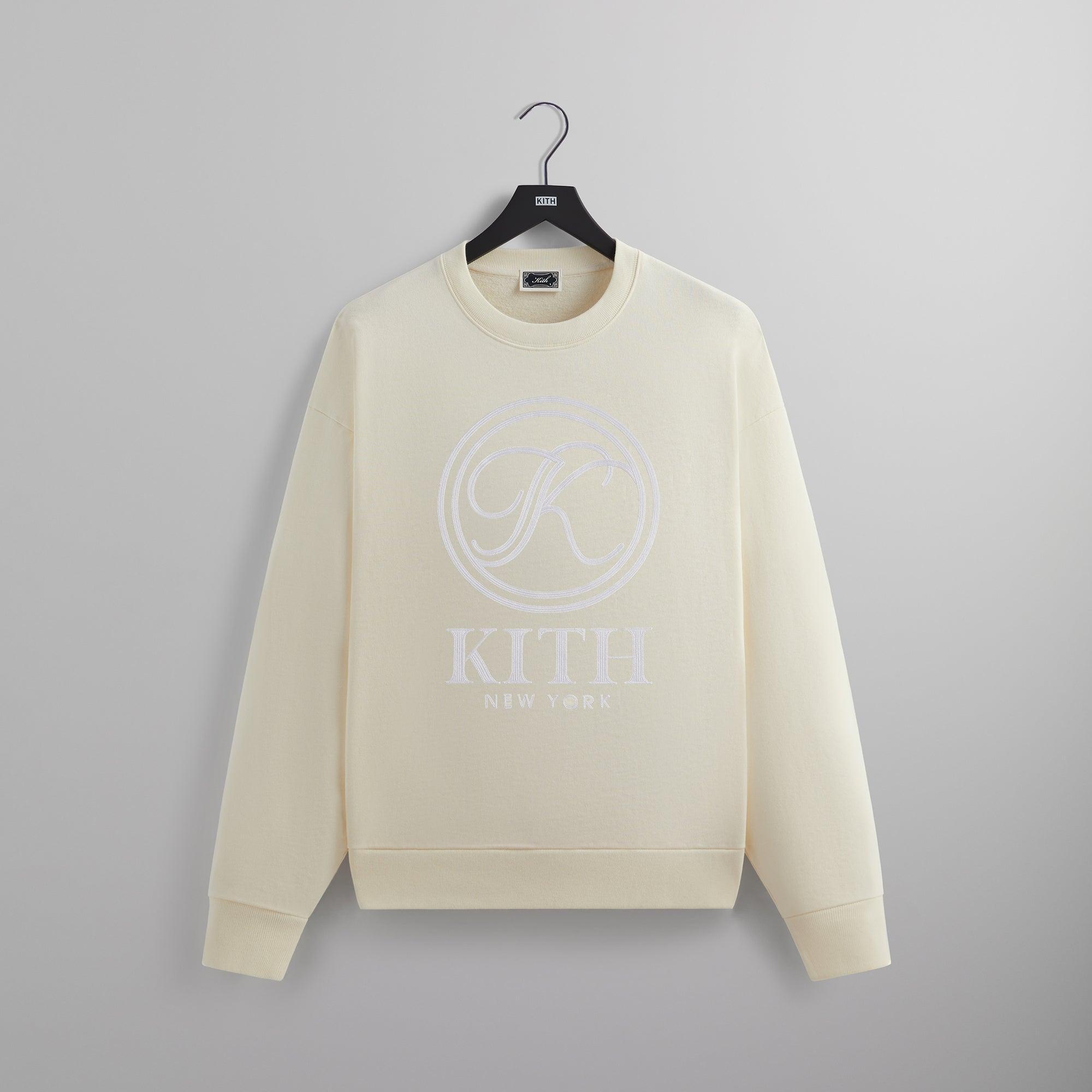 Kith Nelson Crewneck - Sandrift Male Product Image