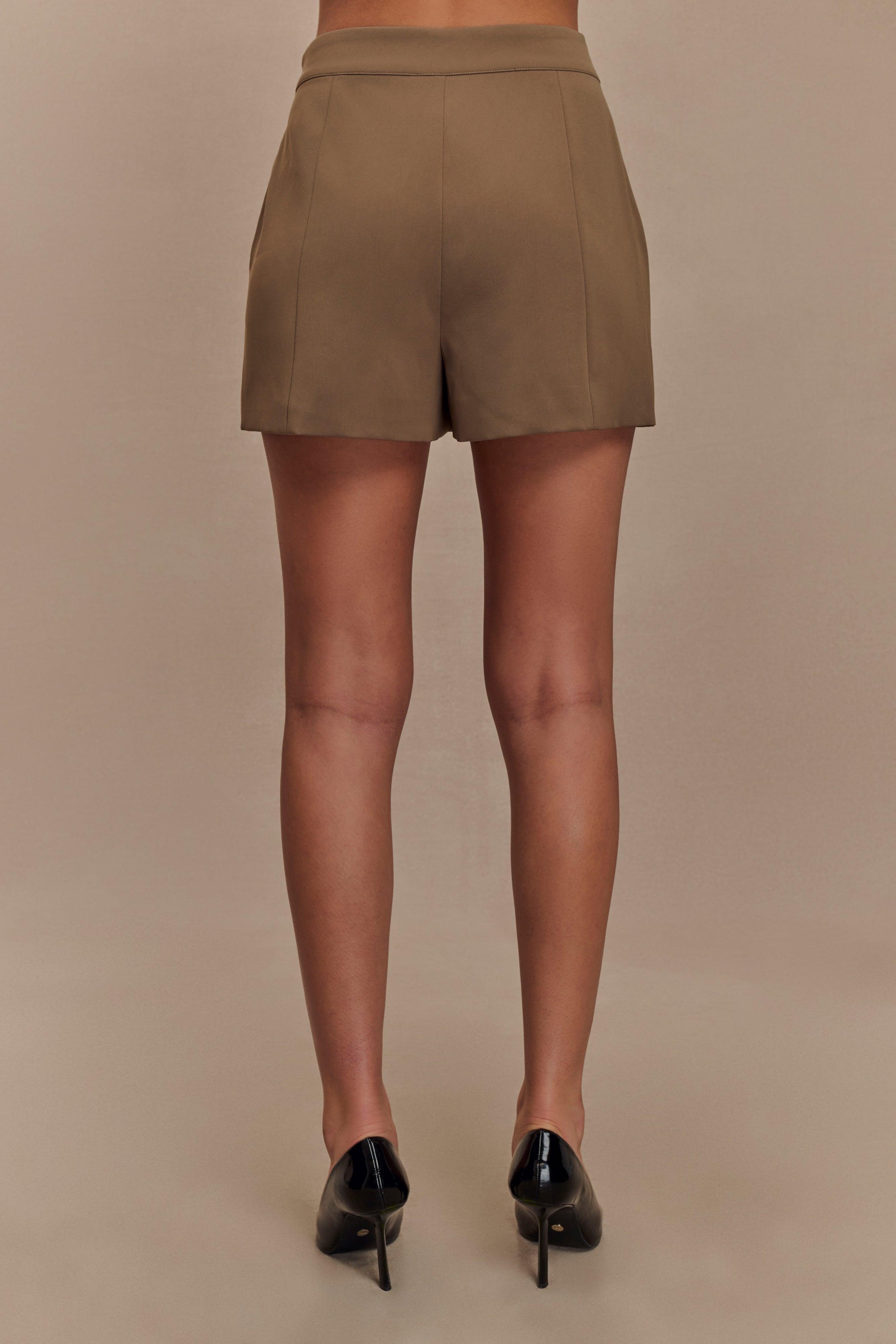 Korrie Suiting Short - Cacao Brown Product Image