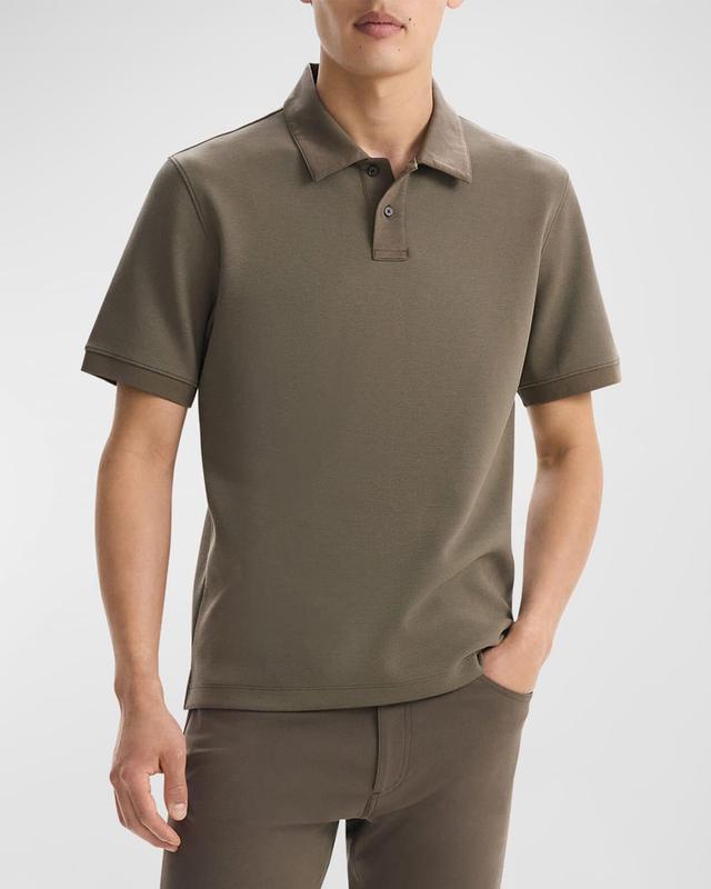 Mens Delroy Cotton-Blend Polo Shirt Product Image