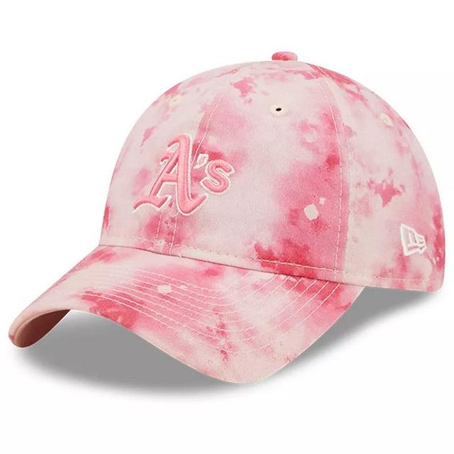 Womens New Era Pink Oakland Athletics 2022 Mothers Day 9Twenty Adjustable Hat Product Image