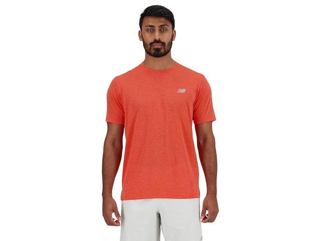 New Balance New Balance Men's Athletics T-Shirt (Neo Flame Heather) Men's Clothing Product Image