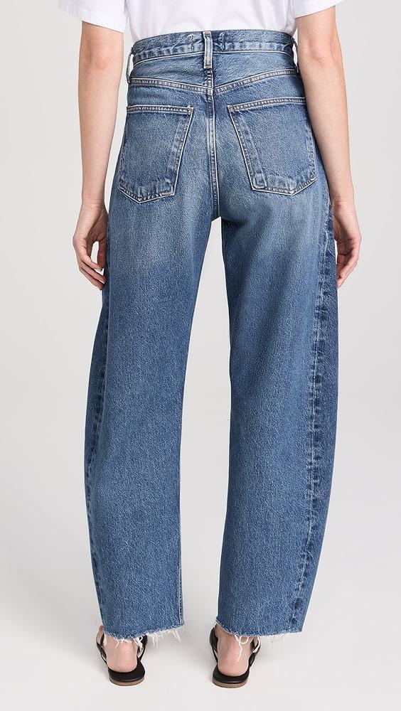 AGOLDE Luna High Rise Curved Taper Jeans | Shopbop Product Image