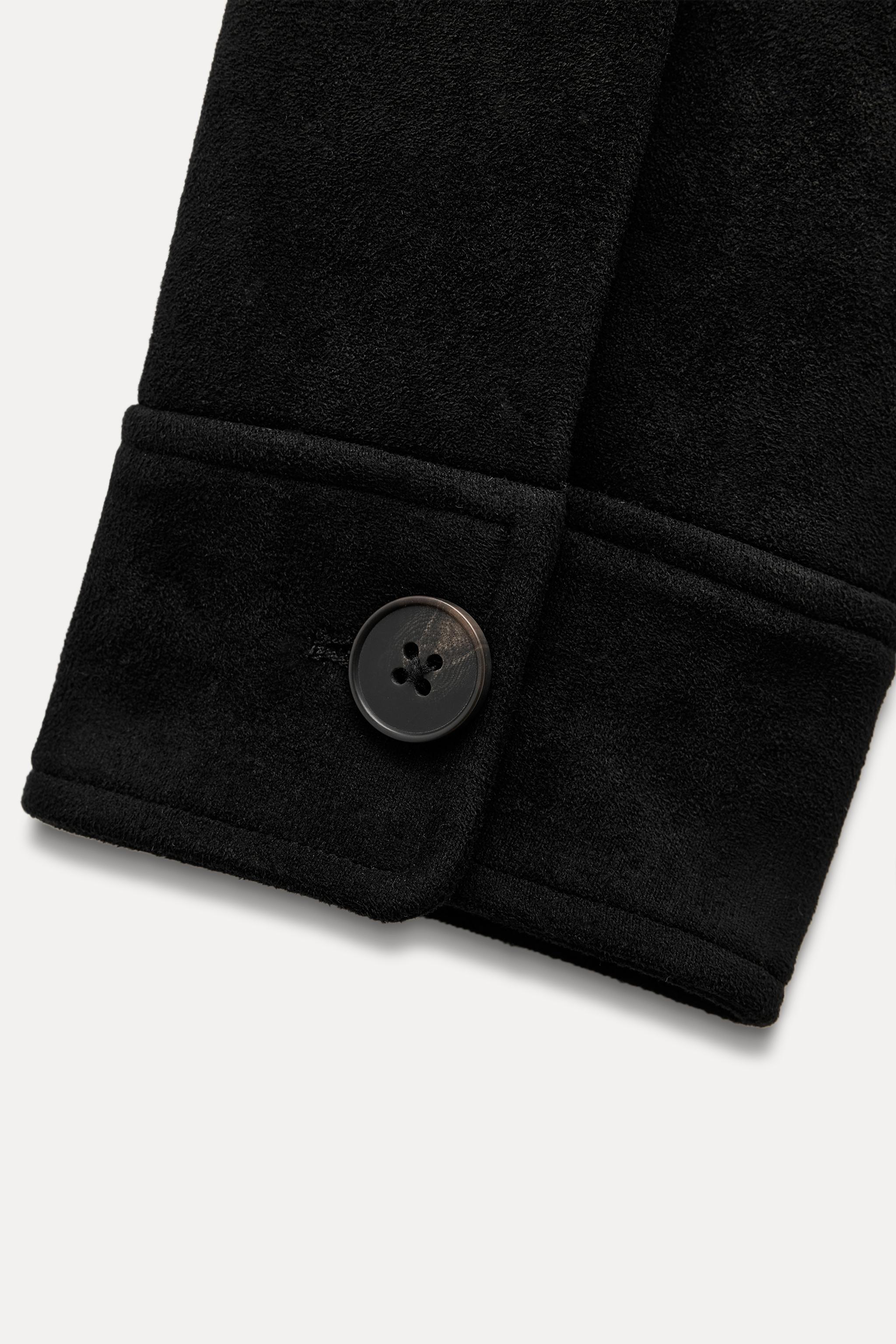 FAUX SUEDE JACKET Product Image