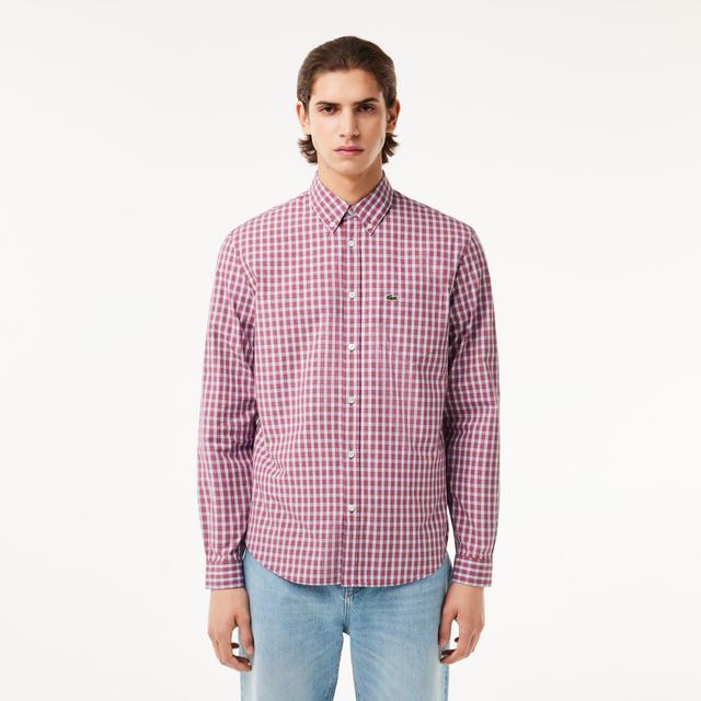 Checked Poplin Shirt Product Image