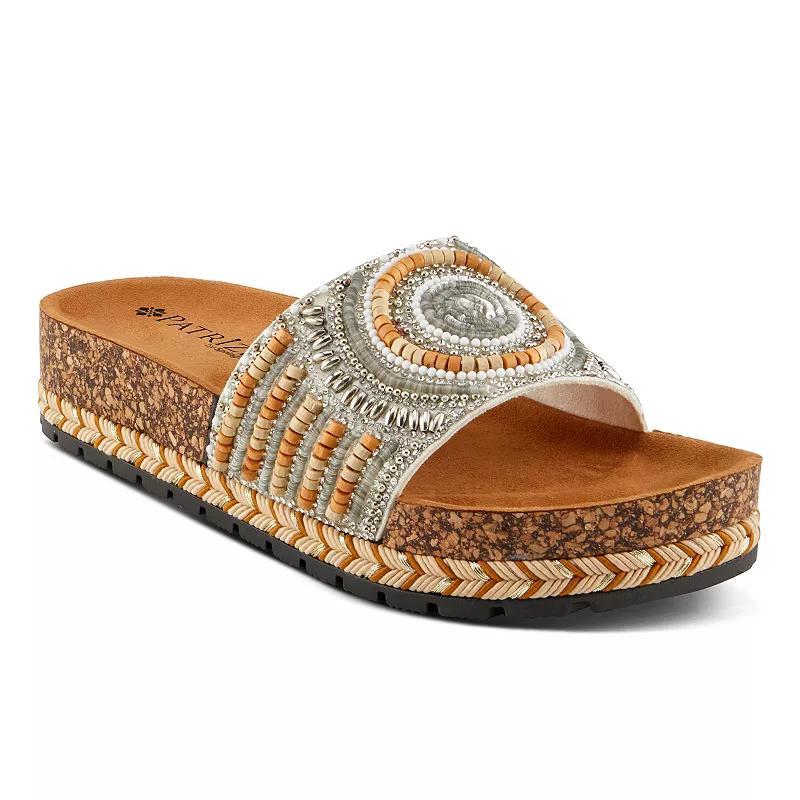 Patrizia Swirla Womens Beaded Slide Sandals Product Image