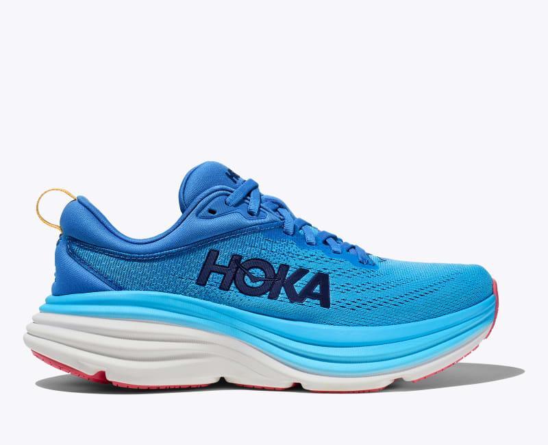 Hoka One HOKA Women's Bondi 8 Shoes in Shell Coral/Peach Parfait, Size 8.5 Product Image