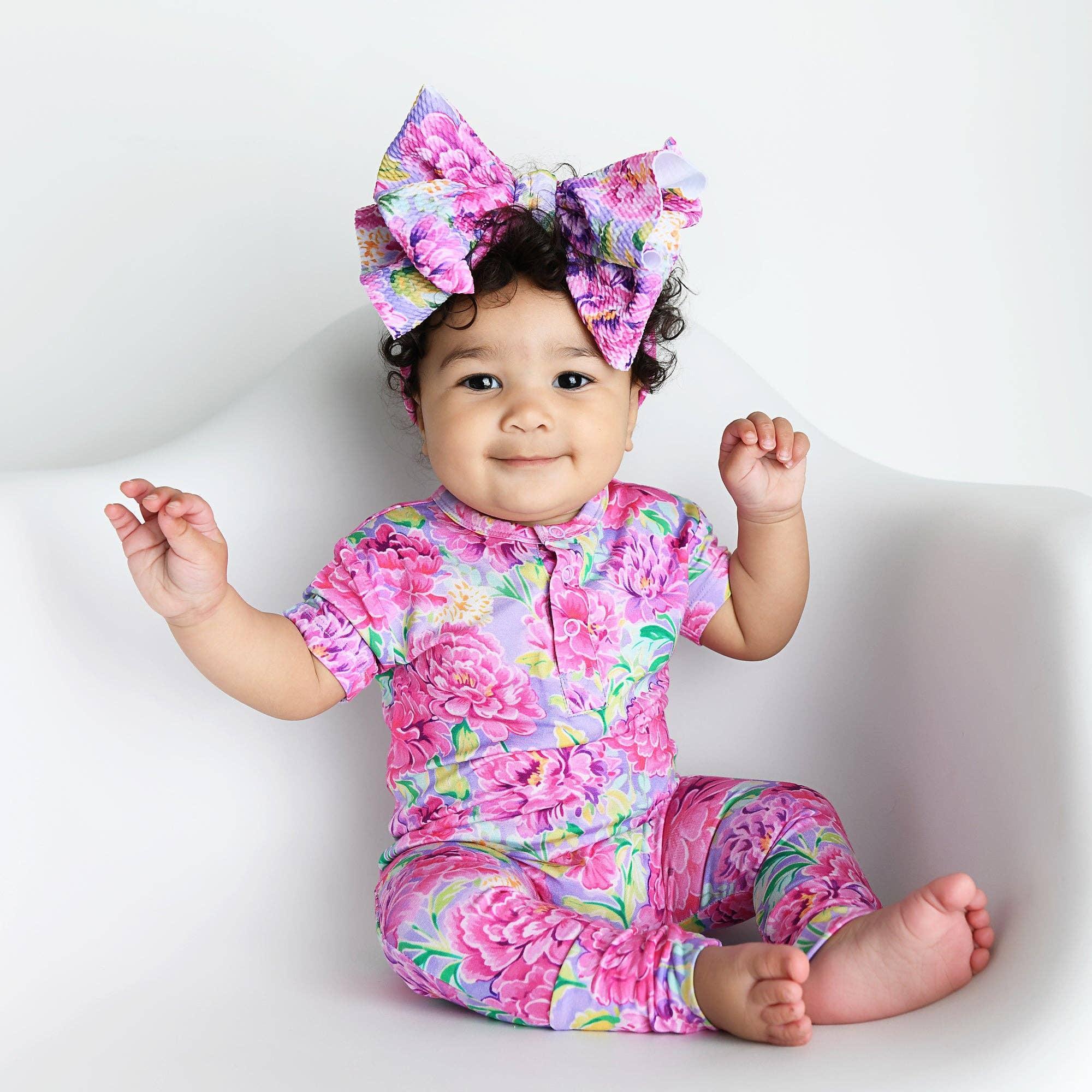 Delilah Henley Romper Product Image