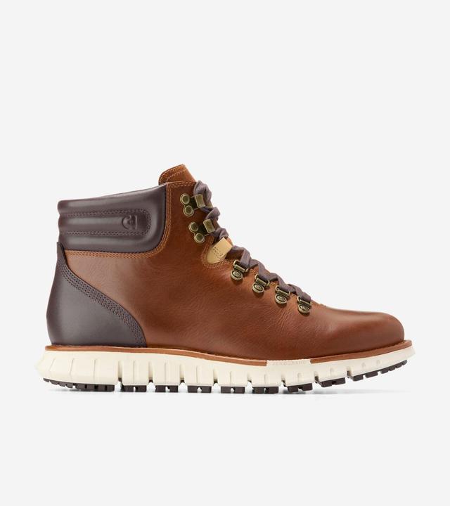 Cole Haan Mens Zergrand Remastered Hiking Boots Waterproof - Brown Size 7.5 Product Image